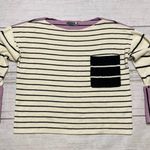 Anthropologie Faye Striped Boat Neck Sweater Photo 3