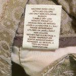 Anthropologie NWOT  Idra Linen Gold Medallion Print Bermuda Shorts Pockets Size 8 Photo 4