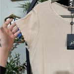 Adrianna Papell  Tan knit Tee size xl Photo 2