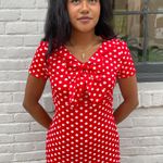 Unique Vintage 50s style cute polka dot dress  Photo 2