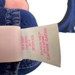 Victoria's Secret Victoria’s Secret Blue Underwire Push Up Sequin Polka Dot Bikini Top Bathing Photo 7