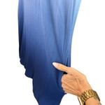 Jofit White Blue Ombre Athletic Casual Sleeveless Tank Dress Large Photo 5