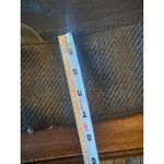 Ralph Lauren Lauren  Hobo Bag Womens Large Black Straw Shoulder Purse Work Office Photo 10