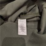 Sandro Paris Olive Green Shift Dress Minimalist Quiet Luxury Office Size Small Photo 8