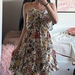 Eyeshadow Tie Front Floral Dress Photo 1