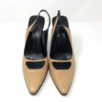 Casadei retro heeled slingbacks, made in Italy, size 10B Photo 2