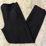 Athleta Stellar Trouser Pants – Size 10 – Black – Cargo Pocket, Zipper Ankle Photo 5