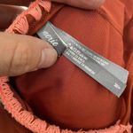 Aerie Size M Dark Orange Tie Cross Back Swim Top Photo 3