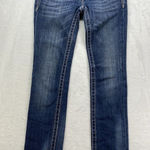 Miss Me  Jeans Womens Size 26‎ straight medium Denim Embellished flap Pockets Photo 0