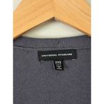 Universal Standard  Long Line Knee Length Open Cardigan Sweater Size 2XS Gray Photo 4
