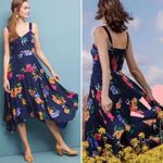 Maeve Anthropologie Vivienne Floral Maxi Handkerchief Hem Dress - 0 Photo 1