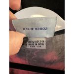 Swim Coverup Flowy Tie Dye Shirt Women’s Free One Size 3/4 Sleeve India Boutique Photo 3