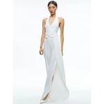 Alice + Olivia  Robin Jumpsuit in Off White 2 New Womens Dressy Outfit Photo 14