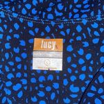 ✨ Lucy Powermax karma racerback tank Keyhole✨ Blue Size L Photo 3