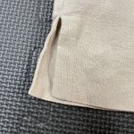 Quince Women's European Linen Short Sleeve Shirt Top Large Beige Tan Button Up‎ Photo 8