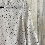 * APT.9 Women's Size Medium Stylish White Top Speckled Pattern Summer Photo 8