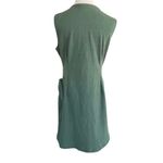 Cynthia Rowley Green Cotton Sleeveless Faux Wrap Dress M NWT Photo 1