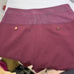 Ted Baker  London Oderat Wide Leg Cropped Burgundy Pants Sz 2 Photo 7
