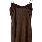 Windsor Brown Sparkly Sleeveless Mini Dress Photo 3