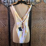 Skatie NWT Crisscross Adjustable Strap Swim Suit Size S Photo 3