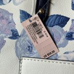 Victoria's Secret Victoria’s Secret: White with blue floral tote bag- summer/beach/vacation Photo 4