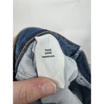 Avec Les Filles  High Rise‎ Straight Jeans Size 30 Distressed Cropped Blue Denim Photo 5