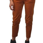 prAna  Rust Skinny Mid-Rise Janessa Pants Cotton Skinny Jeans SZ 4/ 27 #1292 Photo 0