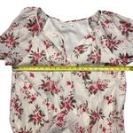 Abercrombie & Fitch  Women's L Floral Trapeze Mini Dress Short Sleeve Cottagecore Photo 4