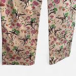 Tibi Quirky Fun Y2K Boho “Dancing Women” Print Pants – Novelty Graphic (Size 4) Photo 5
