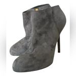 Sergio Rossi Elegant Gray Heeled Boots Photo 8