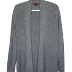 Red Valentino Ribbed Cardigan Size Small Gray Open Front Sweater Photo 0
