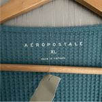 Aeropostale  Long Sleeve Tie-Front Cropped Shrunken Tee Photo 4