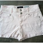 Aeropostale  Women's Pink High Waisted Double Button denim‎ shorts size 10 Photo 1