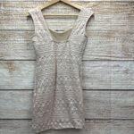 Body Central  Pink Lace Overlay Mini Dress Sleeveless [Size Medium] Made in‎ USA Photo 1