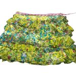 ELIOT tiered silk skirt Size 2 Photo 2