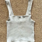 American Eagle  light blue cropped tanktop Photo 0