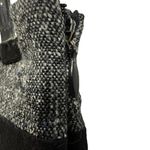 Worthington  Tweed Corset Laced Front Flounce Lace Back Pencil Skirt 4 Petite Photo 8