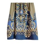 Maurice's  Olive Green Strapless Mini Dress small bohemian boho-chic aesthetic. Photo 3