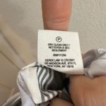 Derek Lam  10 Crosby Grey Striped Tie Top Size 4 Photo 3