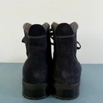 Clarks Faralyn Alpha Navy Blue Suede Lace Up Hiking Ankle Boots Photo 4