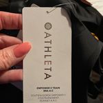 Athleta NWT  Empower ll Train Black Sports Bra M Photo 5