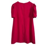 ZARA  Pink Pearl Puff Sleeve Mini Dress Size Medium Photo 4