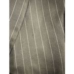 Giorgio Armani  Grey Pinstripe Suit Skirt Womens Grey Virgin Wool Sz 42 38 US 6 Photo 3