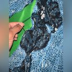 Ulla Johnson Noemi Blue Floral Wrap Dress size 4- Missing Belt Photo 6