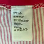 Tommy Bahama  Islandzone Aubrey Pink‎ Stripe Pullover Half Zip Women's M EUC Photo 7