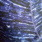 Athleta  PAINT BUCKET RELAY CROPPED ATHLETIC LEGGINGS BLUE PURPLE SMALL Photo 6