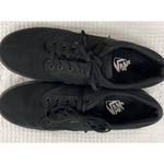 Vans  Womens Black Canvas Sneakers Size 9 SKU 1500 Photo 3