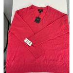 Charter Club Luxury 100% Cashmere Sweater Women's XL Pink V Photo 8