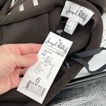 Joseph Ribkoff  brown and silver blouse and brown pants new with tags Photo 7