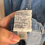 Tommy Hilfiger Vintage  Y2K Denim Mini Dress Pearl Button Front Western Size 14 Photo 11